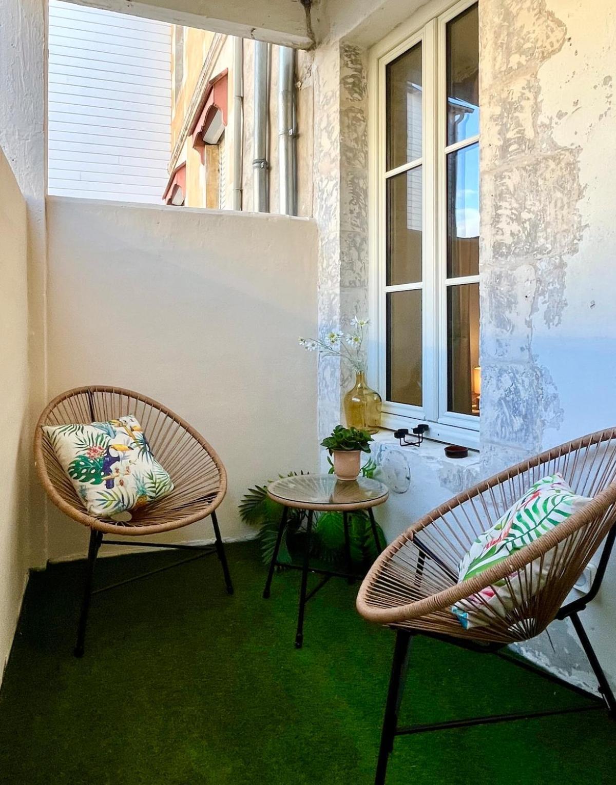 Escapade Vintage Avec Terrasse En Centre Historique Διαμέρισμα Λα Ροσέλ Εξωτερικό φωτογραφία
